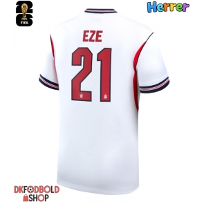 England Eberechi Eze #21 Hjemmebanetrøje VM 2026 Kort ærmer England Eberechi Eze #21 Hjemmebanetrøje VM 2026 Kort ærmer